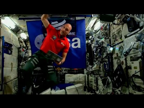 Astronaut performs first-ever DJ set from space | AFP