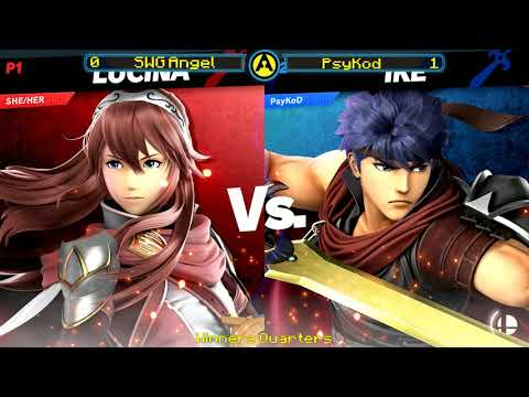 SWG | Angel the Fox(G&W, Lucina) vs PsyKoD(Ike)  Big AL #10 SSBU  Winners Quarters