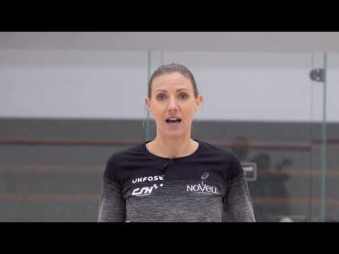 Squash tips: Attacking from the deep backhand with Laura Massaro - The two wall boast
