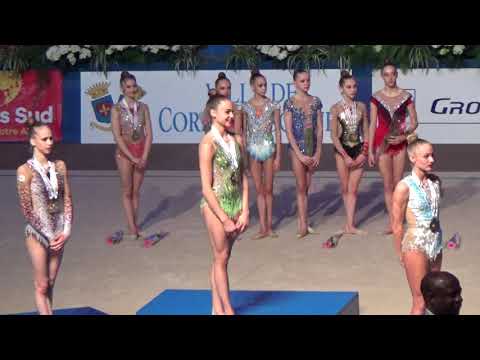 Award ceremony senior ribbon final - 2018 Corbeil