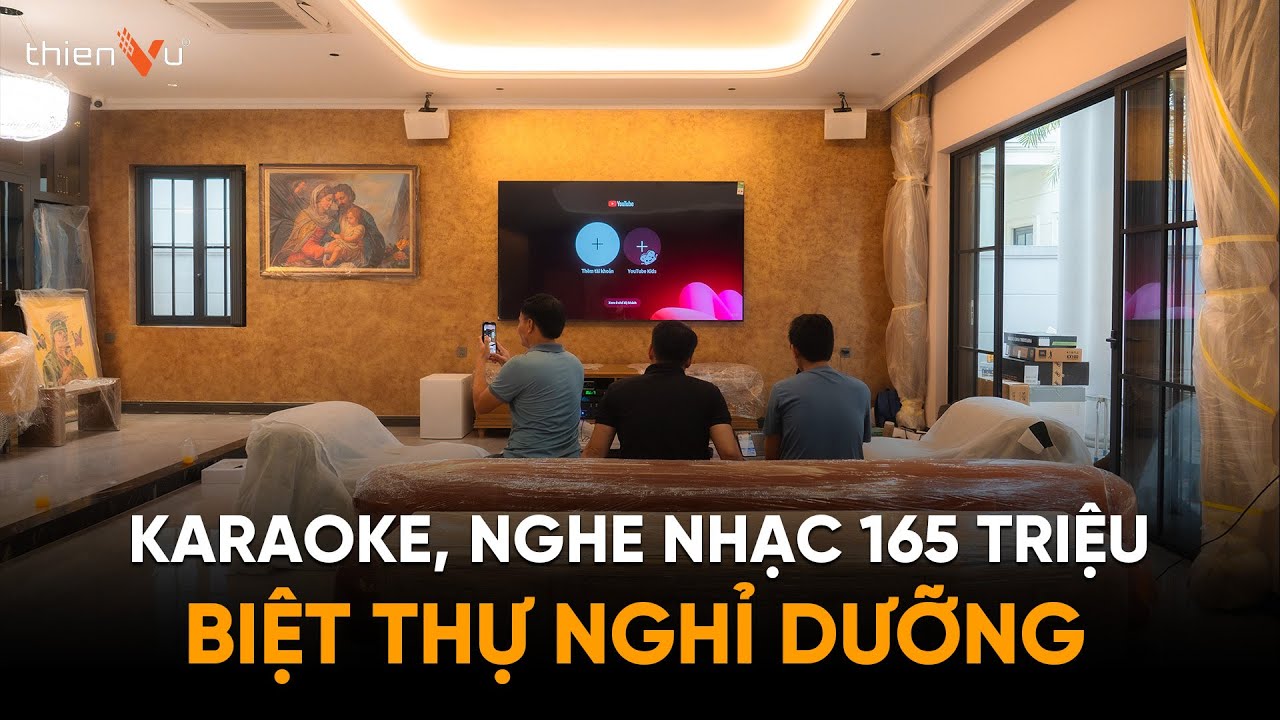 Dàn Karaoke SE Audiotechnik COX8 MKII TVA442026 - Video