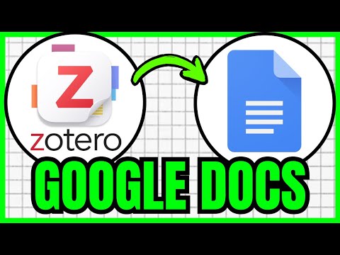 How To USE Zotero In Google Docs (QUICK & EASY) 2026