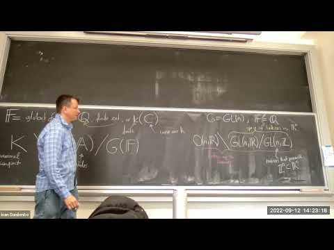 Andrei Okounkov. The Eisenstein spectrum and some other things