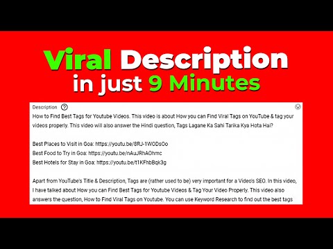 Viral Description Lgane Ka Sahi Tarika (Easy) // Title, Tags, Description Kaise Lagaye in 2022