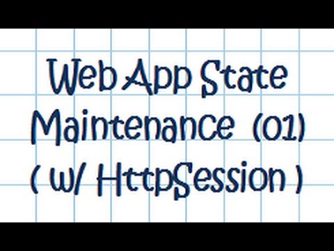 Web App State Maintenance W Httpsession