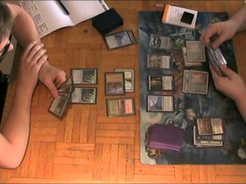 MAGIC THE GATHERING - LEGACY - RONDE 2 - JUNK VS DEATH AND TAXES - GAME 1