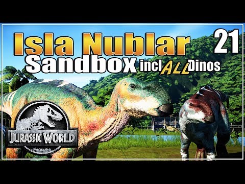 🦕 So many herbivores! | Jurassic World Evolution Sandbox | Isla Nublar Ep. 21