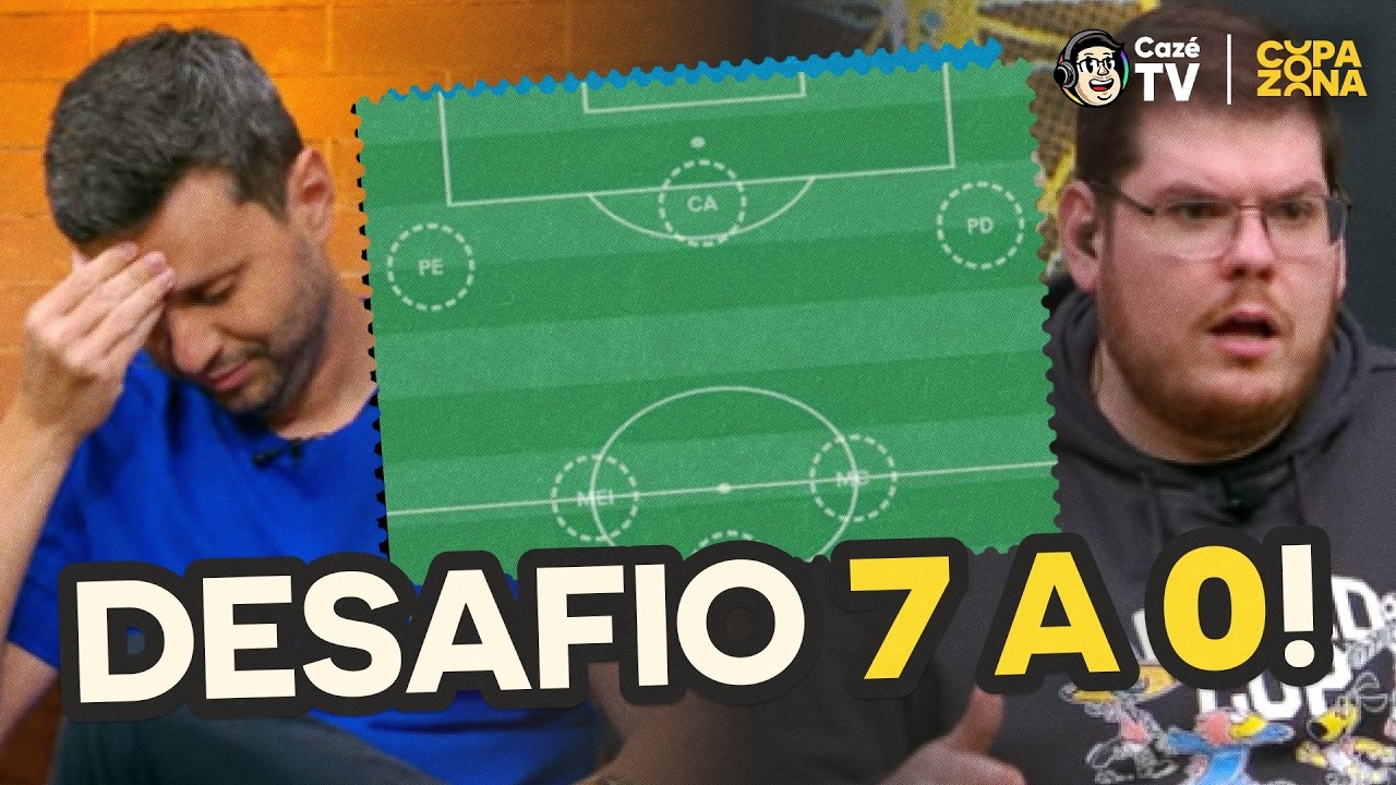 DESAFIO 7 A 0! AS RUAS JAMAIS SE ESQUECERÃO DA NOSSA SELEÇÃO! | DESAFIOS DO COPAZONA