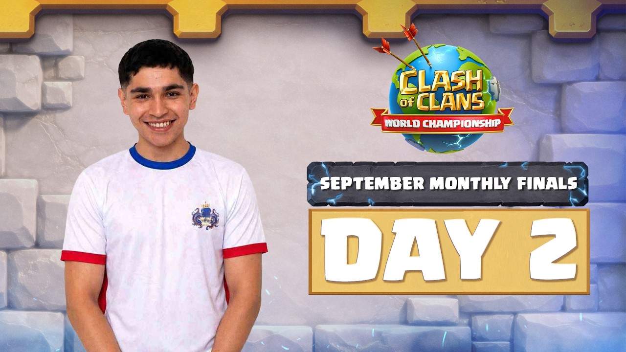 World Championship: September Monthly Finals | Day 2 | #ClashWorlds | Clash of Clans
