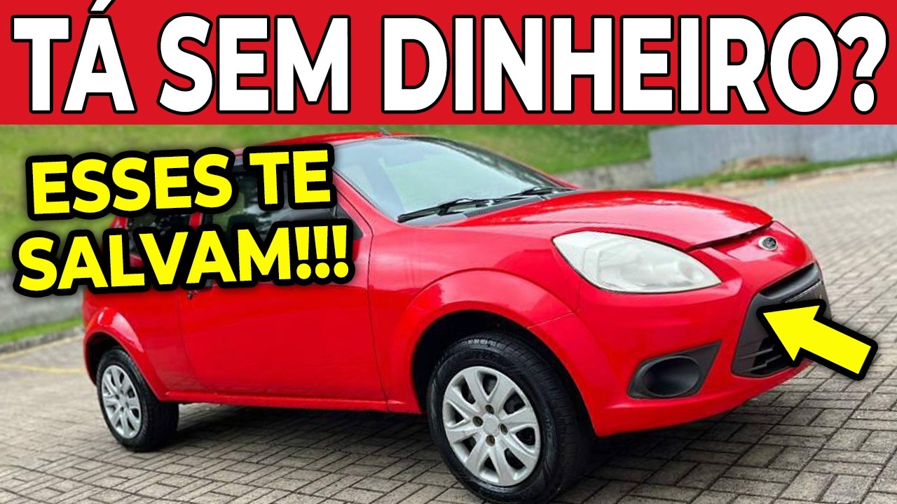 🔥 7 CARROS BARATOS QUE SIMPLESMENTE SE RECUSAM A QUEBRAR EM 2026!