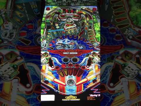 Harley Davidson Visual Pinball Review and Gameplay - 8.6 - Bally Pinball