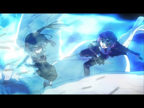 Miyu Rider Card Install Slams Bazett into the Ground - Fate/Kaleid Liner Prisma Illya