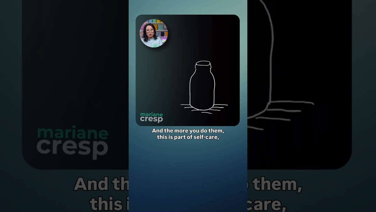 Mason jar vase with flower doodles