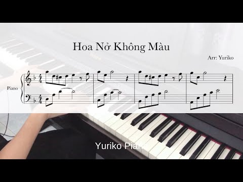 [#yuriko_playlist] Hoa Nở Không Màu - Hoài Lâm | Piano Cover
