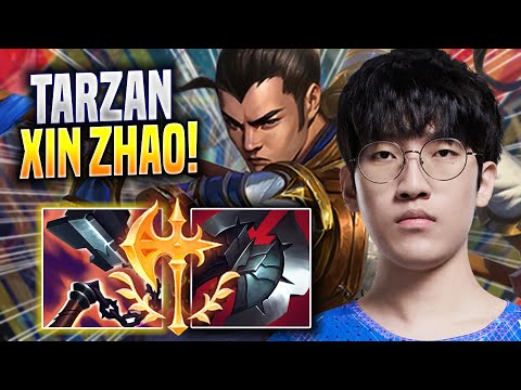 TARZAN IS A MONSTER WITH XIN ZHAO! - LNG Tarzan Plays Xin Zhao JUNGLE vs Nidalee! | Season 2023