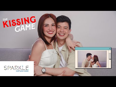 Ready, set, kiss! The KISSING Game with JulieVer | #SparkleExclusives