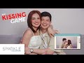 Ready, set, kiss! The KISSING Game with JulieVer | #SparkleExclusives