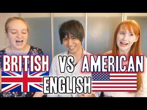 British English vs American English