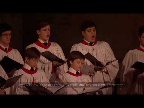 Have mercy on me O God - Miserere mei Deus with english subtitle