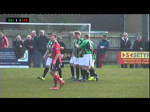 Burgess Hill Town 1-2 Hampton & Richmond Borough 12/03/16 - MATCH HIGHLIGHTS