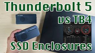 Acasis TB501Pro 80Gbps Thunderbolt 5 vs Thunderbolt 4 NVME SSD Enclosure