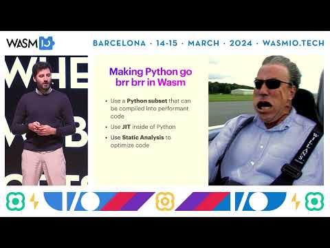 Compiling Python to Native Wasm by Syrus Akbary @ Wasm I/O 2024