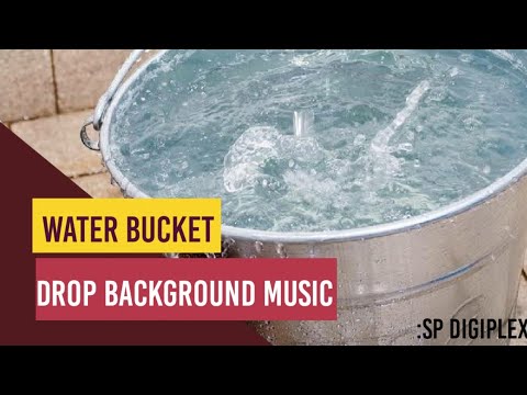 Water falling from a bucket sound. SP Digiplex.