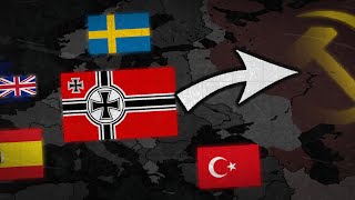 What if the AXIS conquered ALL of EUROPE during WW2