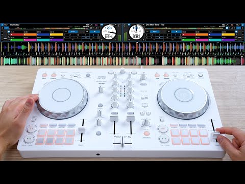 Pro DJ Mixes Top 40 Spotify Songs on White DDJ-FLX4!