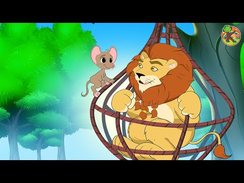 Der Löwe und die Maus | KONDOSAN Deutsch - Hörspiel zum einschlafen | Märchen für Kinder Folge 4