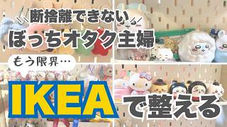 【IKEA×オタク】ぼっち主婦が推しグッズ収納してみた【ちいかわ・サンリオ・ポケモン】