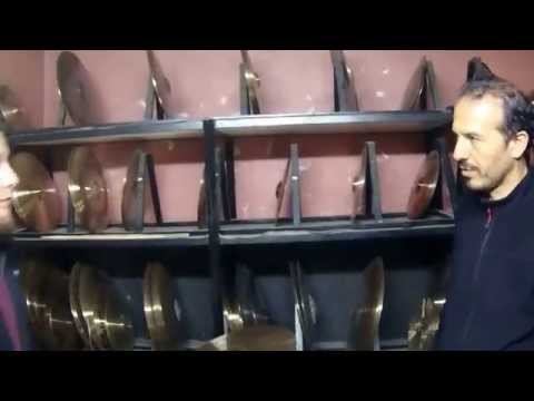 Friends visited Bosphorus Cymbals Factory