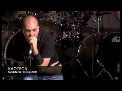 Kaoteon - Wrenched (SandStorm Festival 2009) online metal music video by KAOTEON