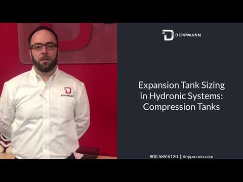 Expansion Tank Sizing in Hydronic Systems: Compression Tanks