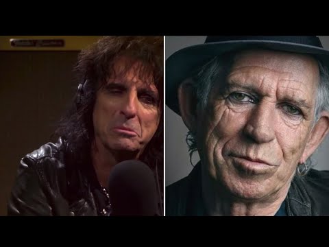 Alice Cooper Impersonates Keith Richards for Ronnie Wood
