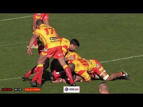 Elite 1 résumé XIII Limouxin VS Palau Broncos