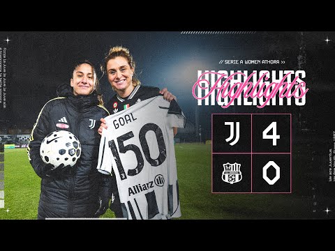 Juventus Women 4-0 Sassuolo | HIGHLIGHTS Serie A Women