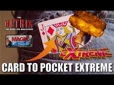 Card To Pocket Extreme | Available To Learn On The Netrix