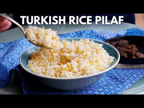 Try Rice the Turkish Way - BUTTERY Turkish Rice Pilaf with Orzo