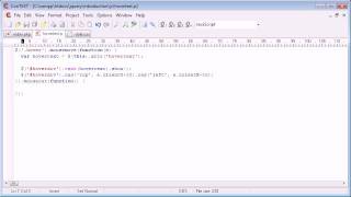 jQuery Tutorial - 51 - Hover over description