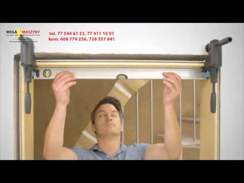 Wolfcraft Durų rėmo surinkimo įrankių rinkinys PRO, 3676000 video