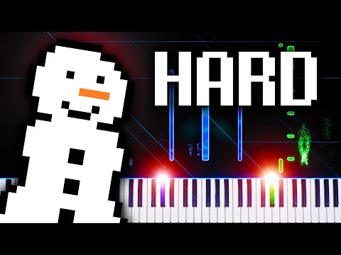 Snowdin Town (from Undertale) - Piano Tutorial