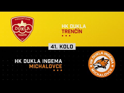 41.kolo Dukla Trenčín - HK Dukla INGEMA Michalovce HIGHLIGHTS