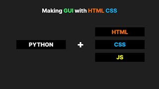 Combining Python with HTML / CSS / JS