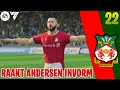 RAAKT ANDERSEN TOCH INVORM? | EA FC 24 WREXHAM CAREER MODE #22