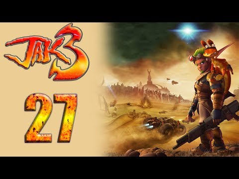 Jak 3 HD playthrough pt27 - Hoverboard Stunt MASTER!/Gun Range Challenge