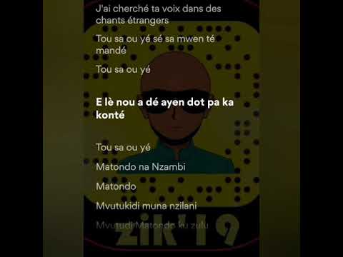 LS, Stevy Mahy - TOUT CE QUE TU ES- paroles