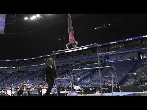 Isabella Anzola  - Uneven Bars -  2025 Xfinity U.S. Championships  - Junior Women Day 1