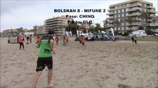 preview picture of video 'BolskanDisc VS Mifune | Calafell Arena 2014'