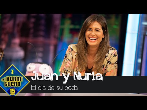 Nuria Roca y Juan del Val recuerdan el día de su boda: "¡Qué flaquitos!" - El Hormiguero